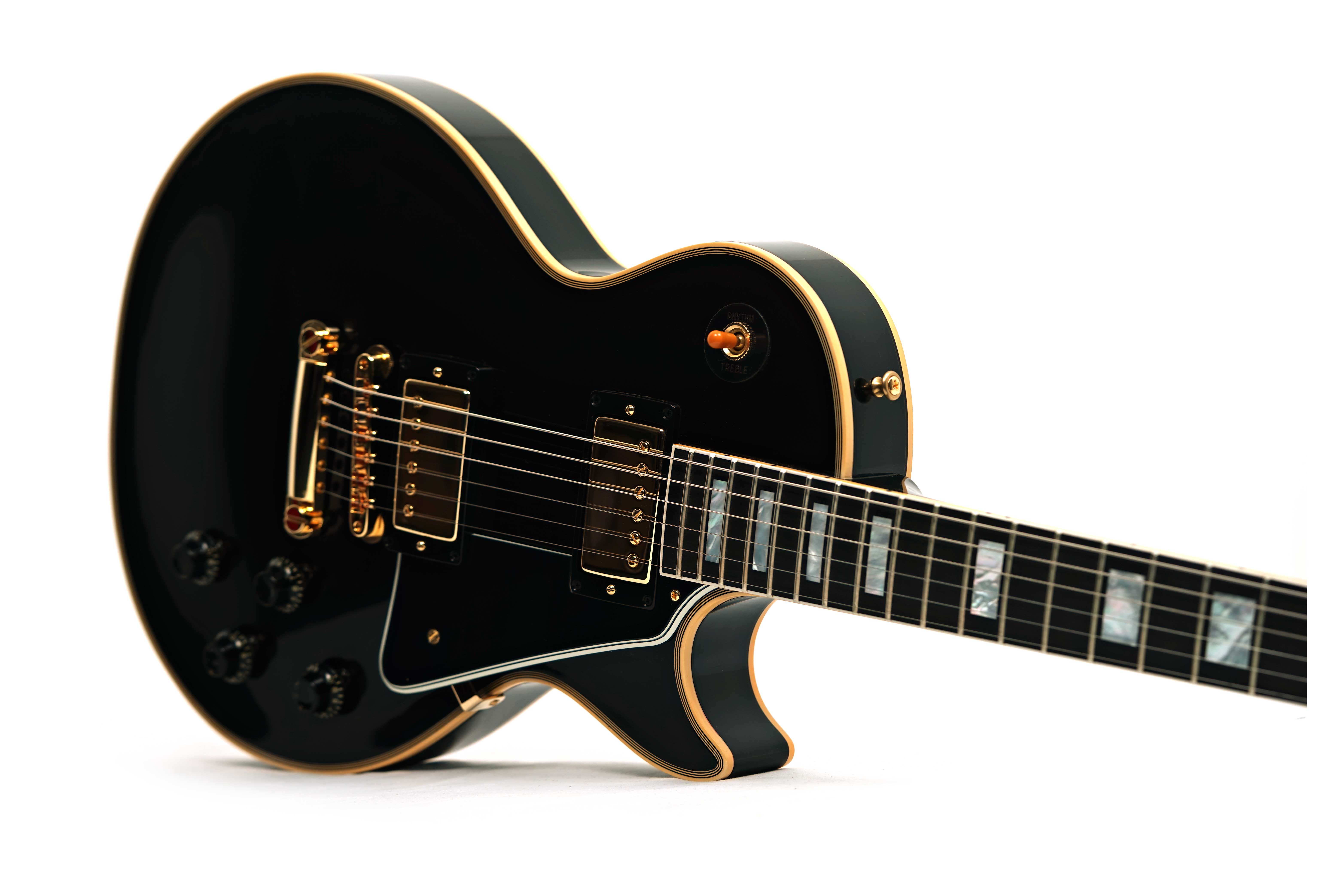 Gibson Custom Shop 1957 Les Paul Custom Reissue 2-Pickup VOS Ebony #75764