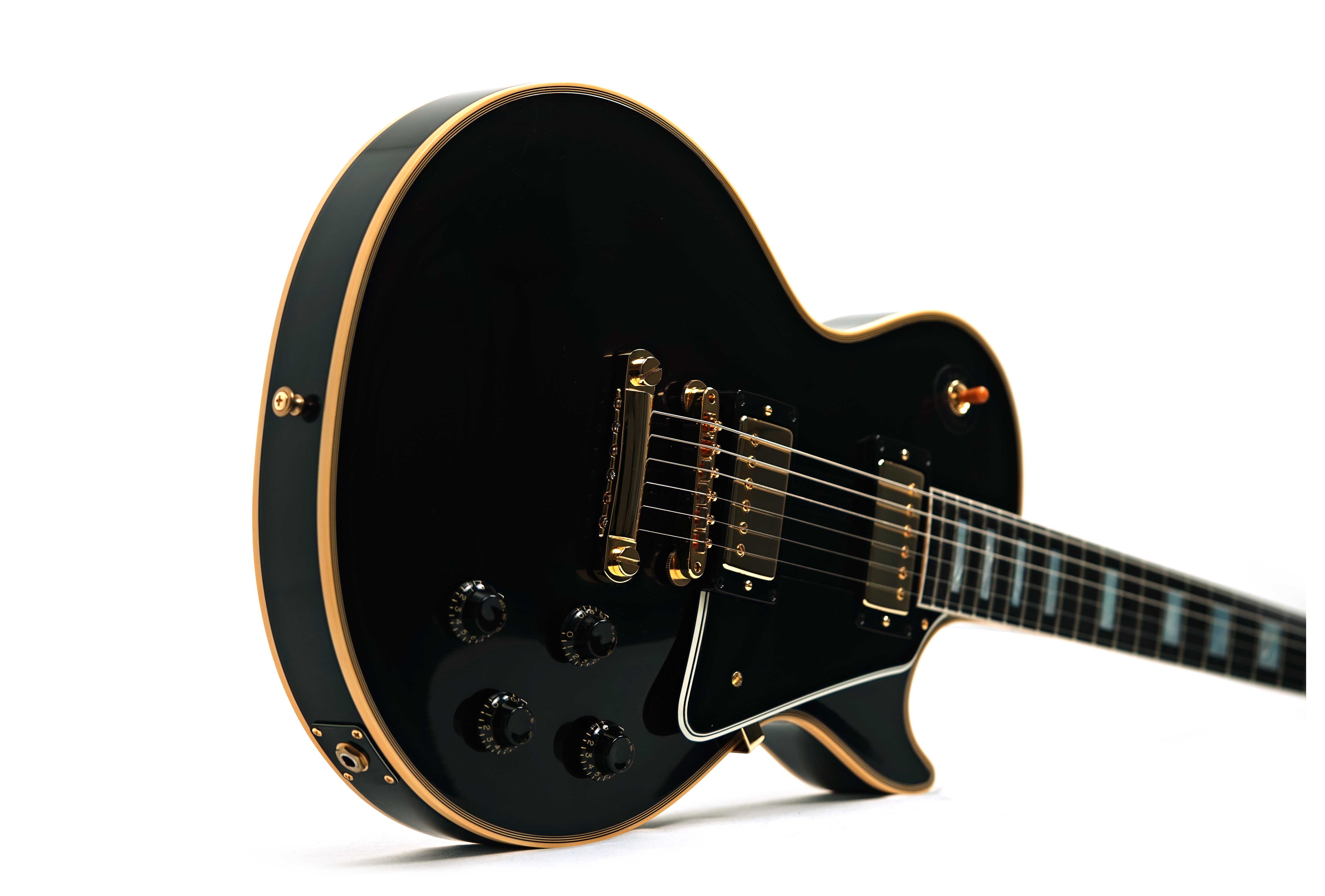 Gibson Custom Shop 1957 Les Paul Custom Reissue 2-Pickup VOS Ebony #75764