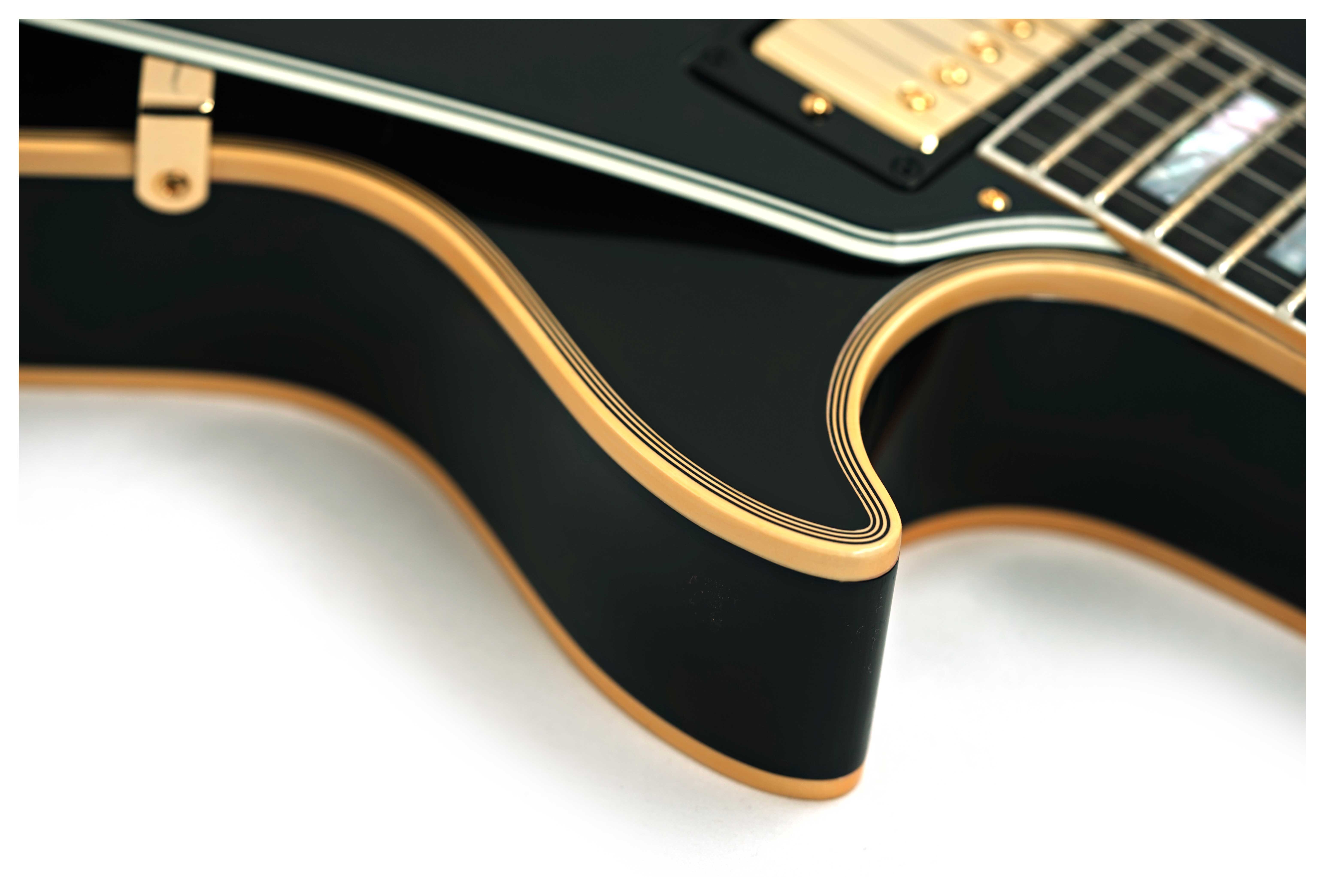 Gibson Custom Shop 1957 Les Paul Custom Reissue 2-Pickup VOS Ebony #75764