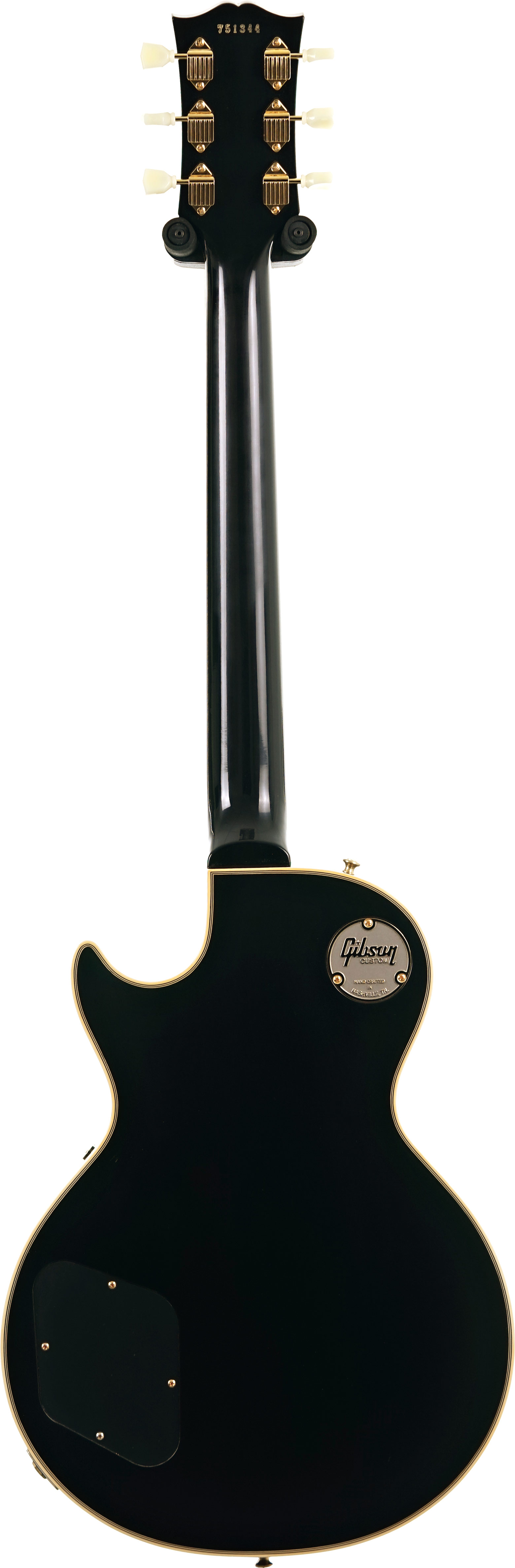 Gibson Custom Shop 1957 Les Paul Custom Reissue 2-Pickup VOS Ebony #751344