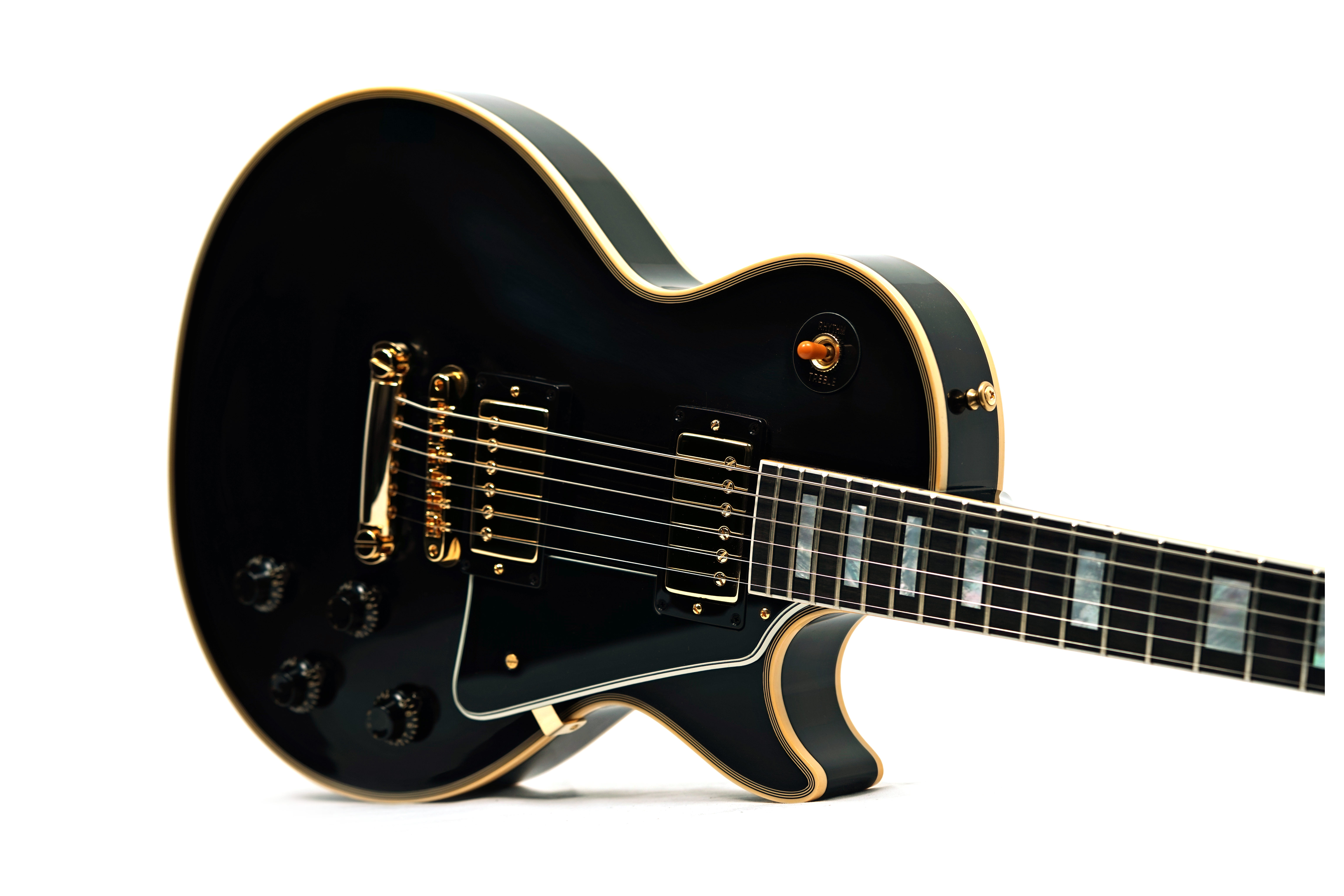 Gibson Custom Shop 1957 Les Paul Custom Reissue 2-Pickup VOS Ebony #751344