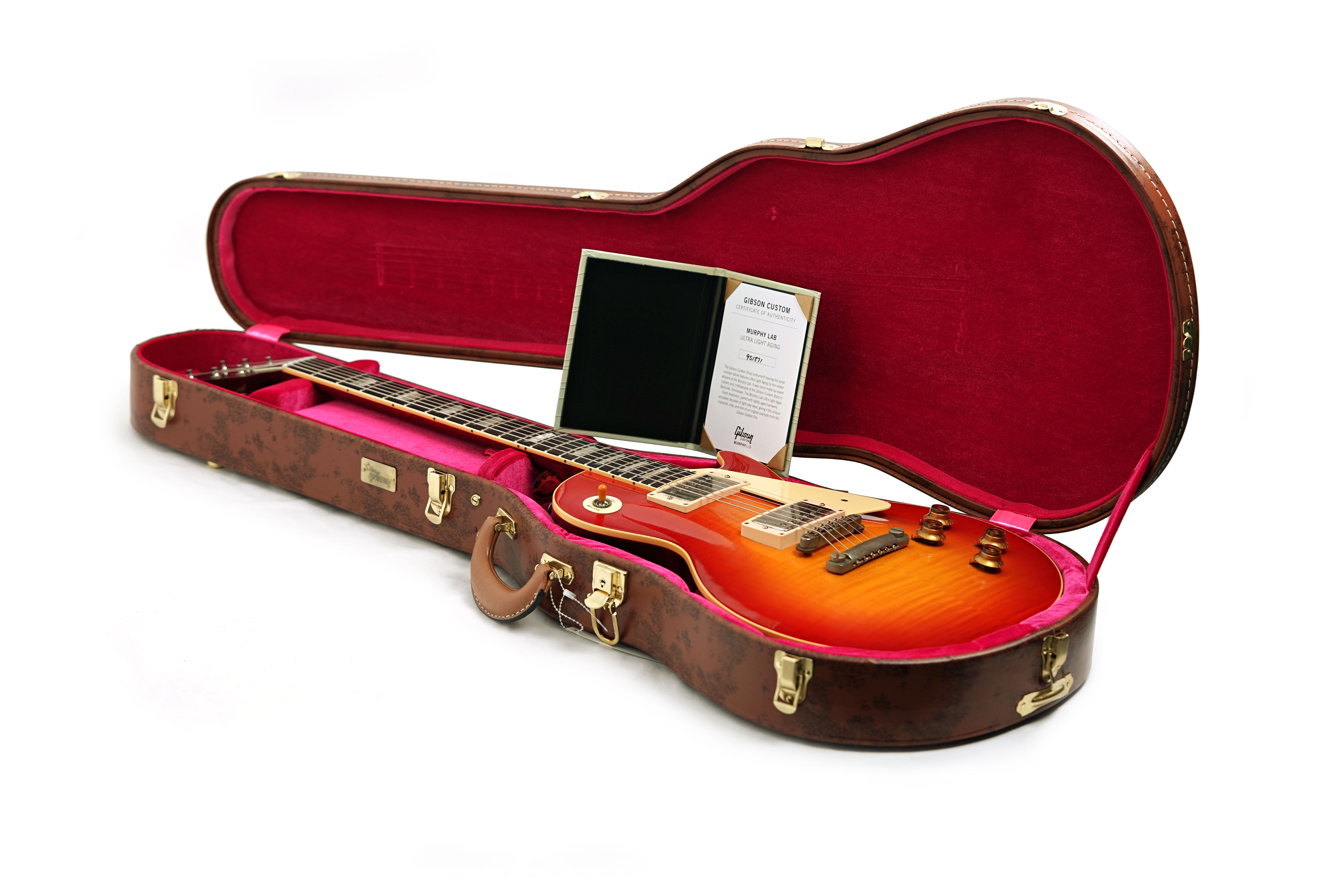 Gibson Custom Shop Murphy Lab 1959 Les Paul Standard Reissue Ultra Light Aged Sunrise Teaburst #951871