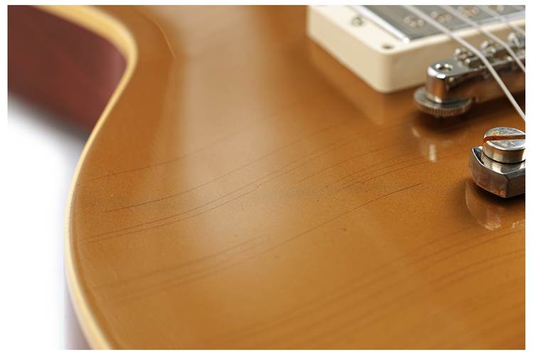 Gibson Custom Shop Murphy Lab 1957 Les Paul Reissue Ultra Light Aged Goldtop Double Gold #741188 Gibson Custom Shop Murphy Lab 1957 Les Paul Reissue Ultra Light Aged Goldtop Double Gold #741188