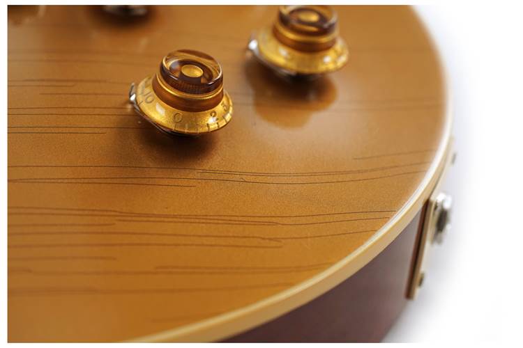 Gibson Custom Shop Murphy Lab 1957 Les Paul Reissue Ultra Light Aged Goldtop Double Gold #741188 Gibson Custom Shop Murphy Lab 1957 Les Paul Reissue Ultra Light Aged Goldtop Double Gold #741188