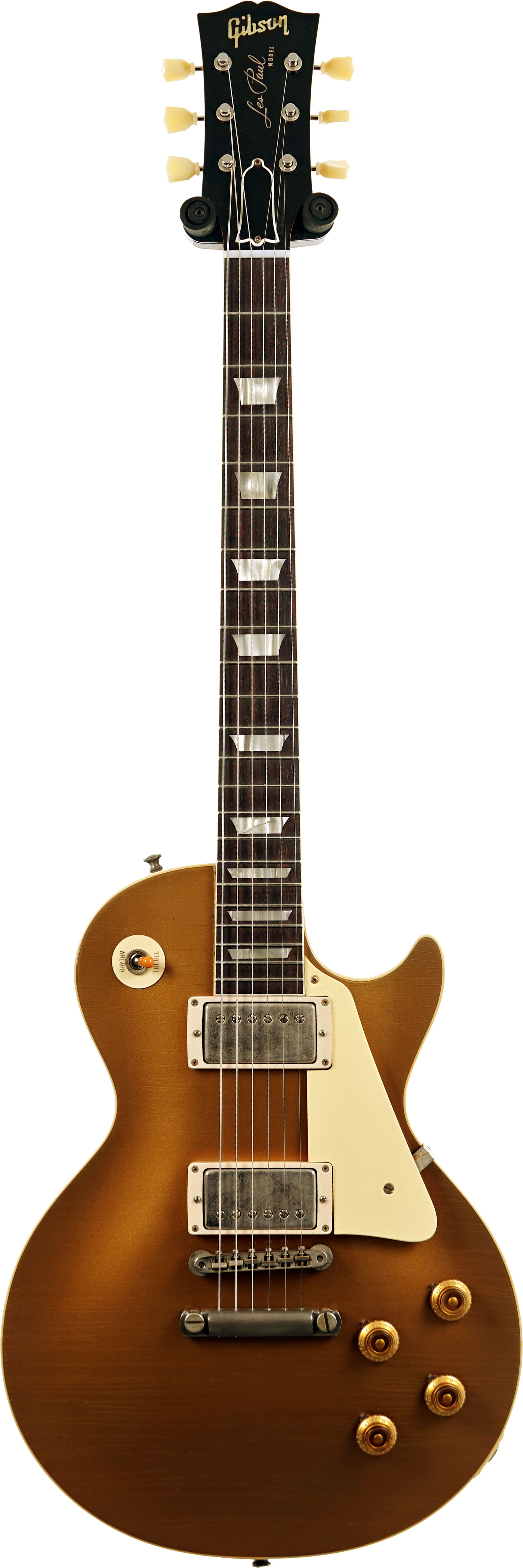 Gibson Custom Shop Murphy Lab 1957 Les Paul Reissue Ultra Light Aged Goldtop Double Gold #752099