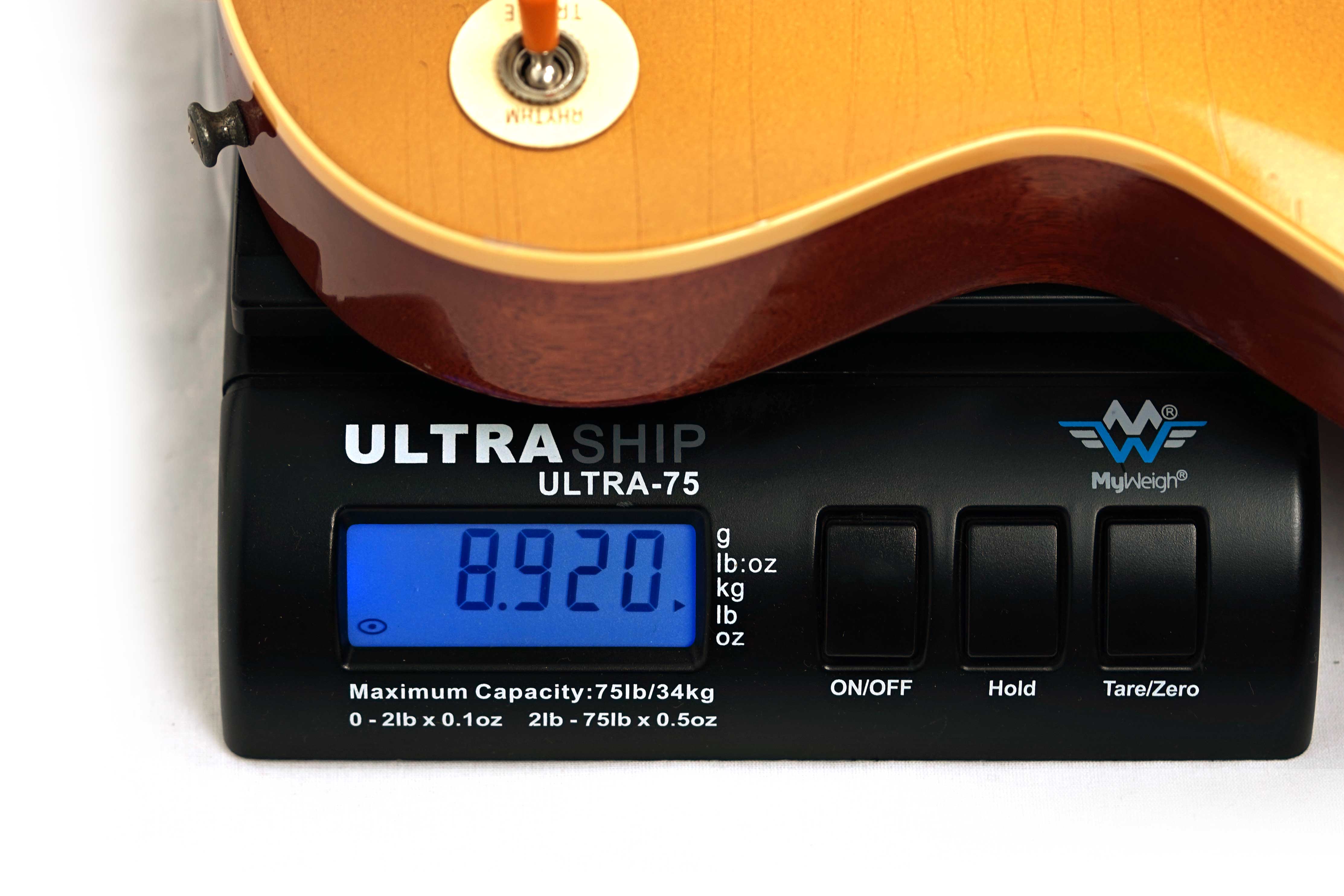 Gibson Custom Shop Murphy Lab 1957 Les Paul Reissue Ultra Light Aged Goldtop Double Gold #752099