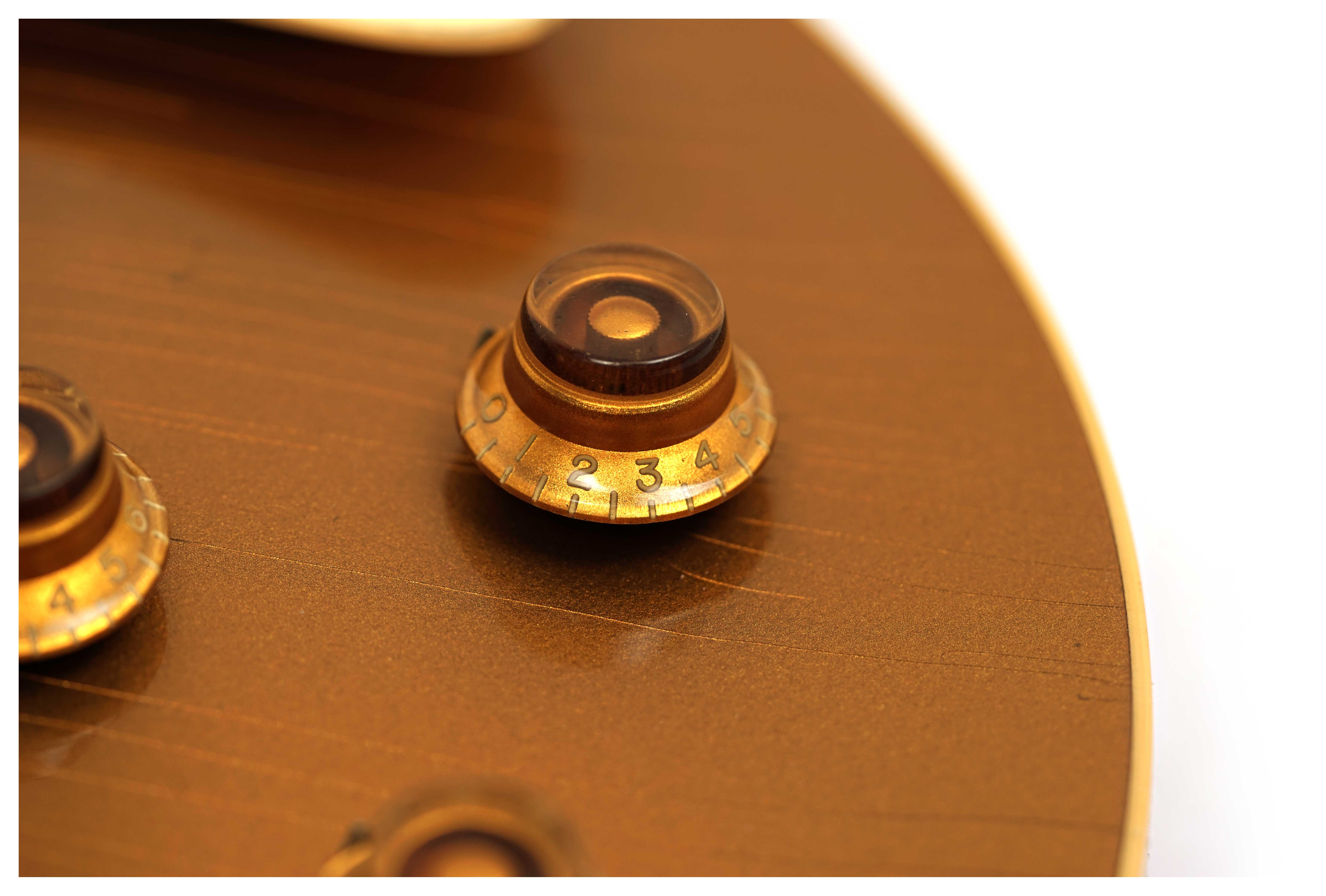 Gibson Custom Shop Murphy Lab 1957 Les Paul Reissue Ultra Light Aged Goldtop Double Gold #752099