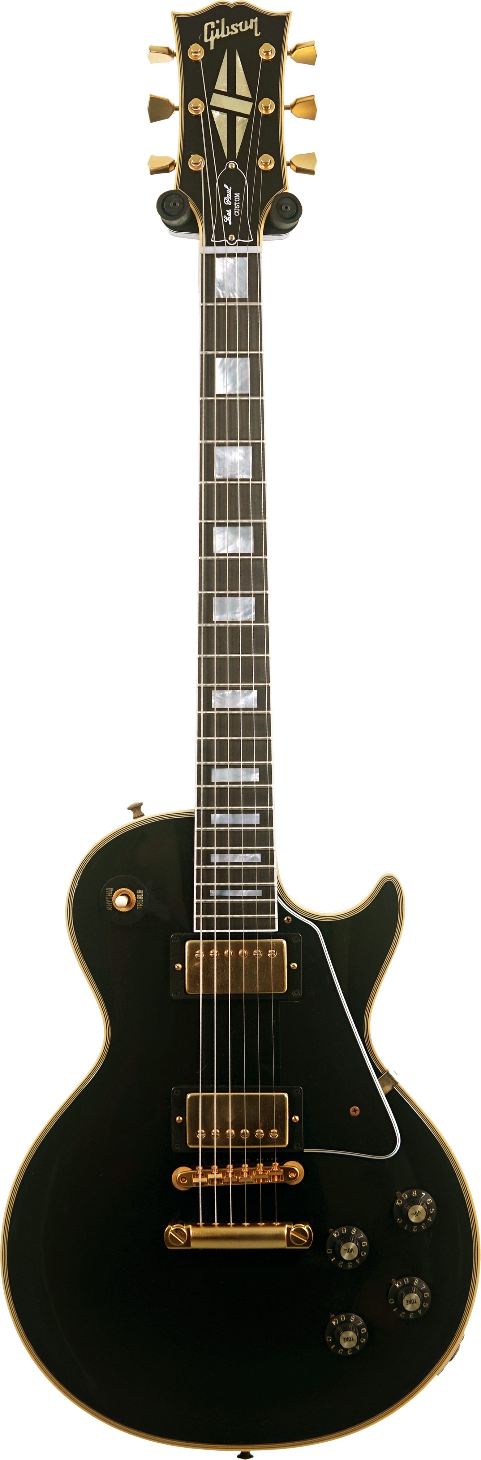 Gibson Custom Shop Murphy Lab 1968 Les Paul Custom Reissue Ultra Light Aged Ebony #509028