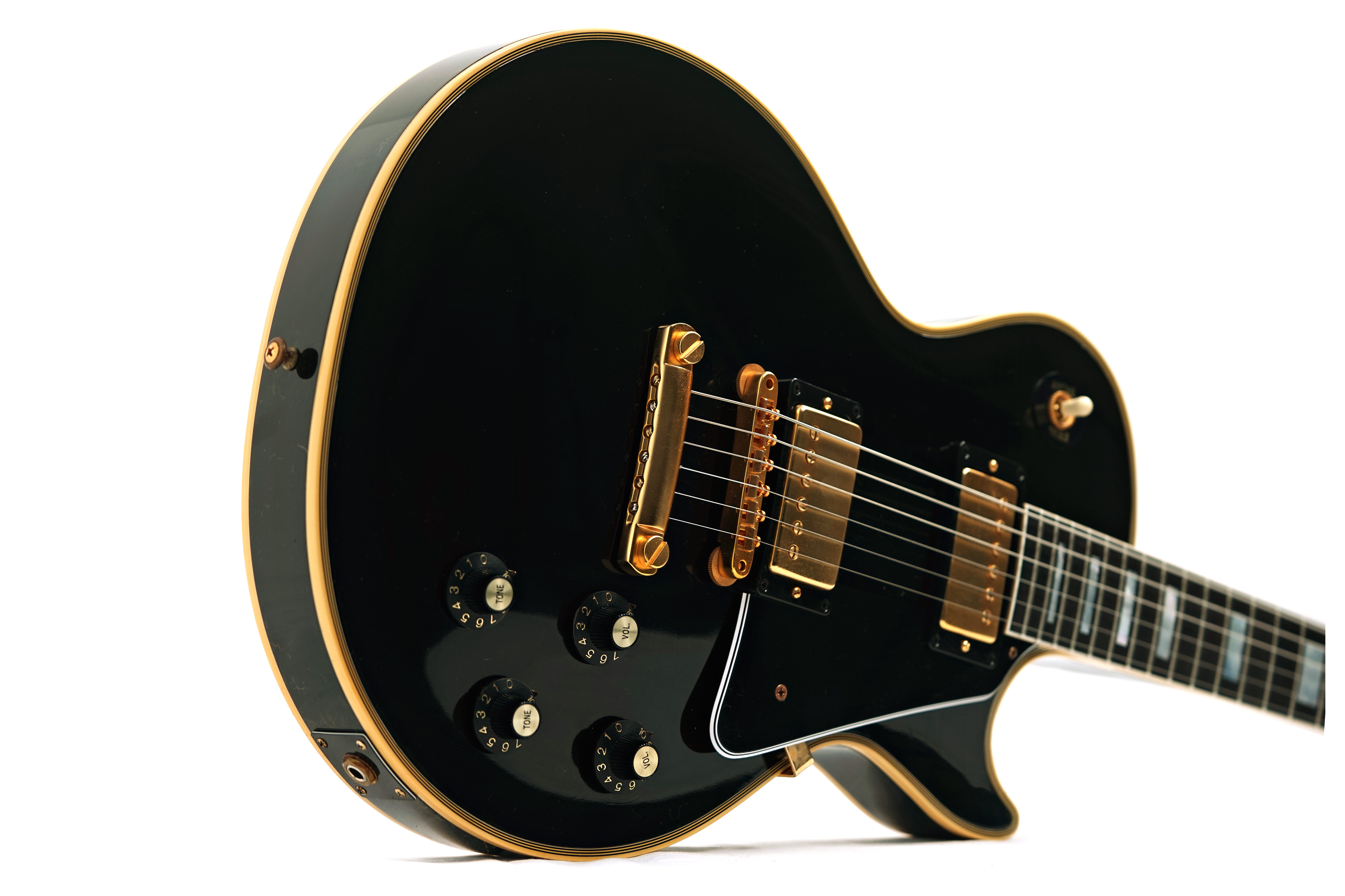 Gibson Custom Shop Murphy Lab 1968 Les Paul Custom Reissue Ultra Light Aged Ebony #509028