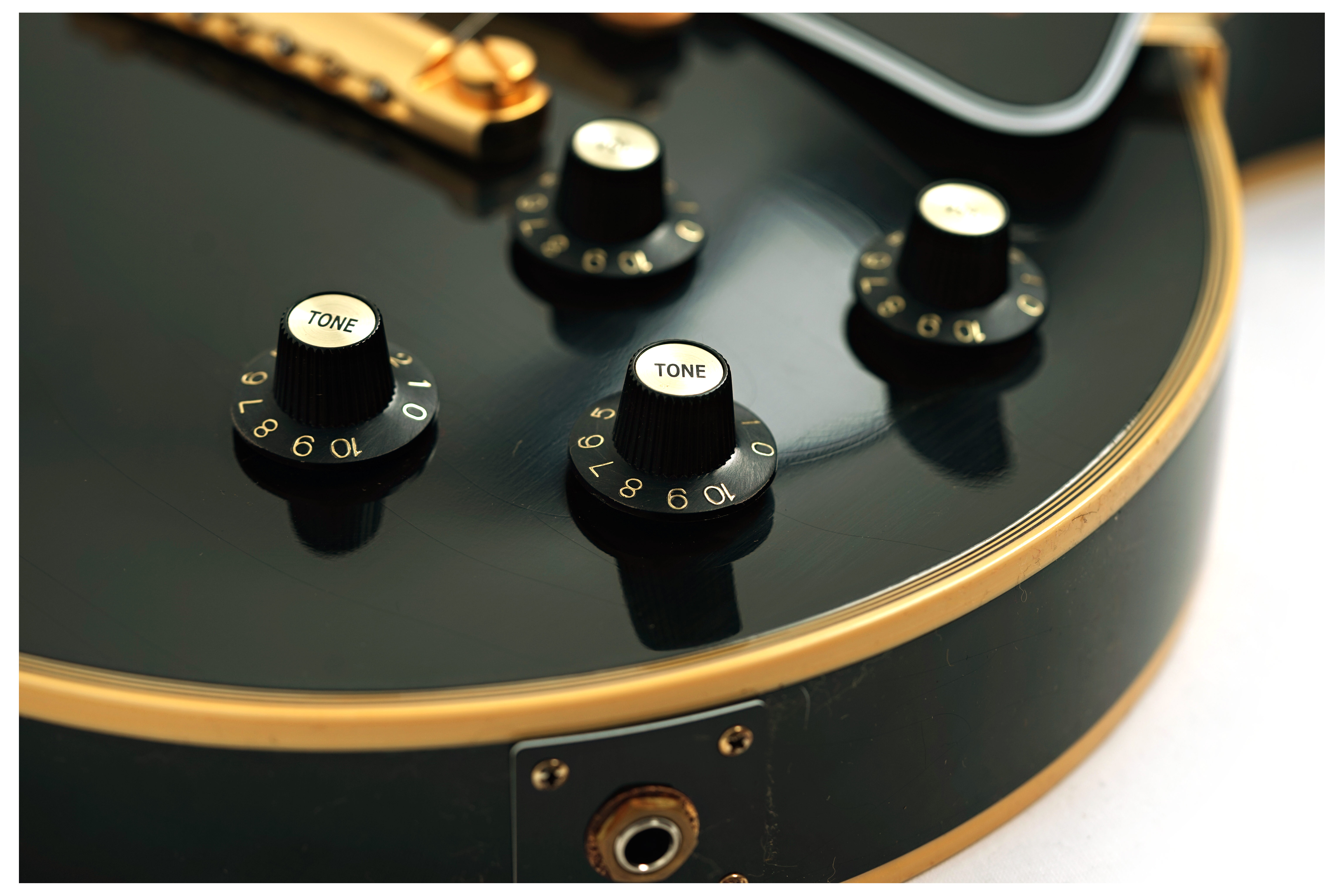 Gibson Custom Shop Murphy Lab 1968 Les Paul Custom Reissue Ultra Light Aged Ebony #509028