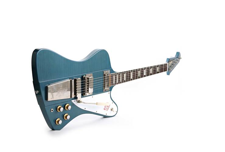 Gibson Custom Shop 1963 Firebird V with Maestro Vibrola Ultra Light Aged Pelham Blue #405043 Gibson Custom Shop 1963 Firebird V with Maestro Vibrola Ultra Light Aged Pelham Blue #405043