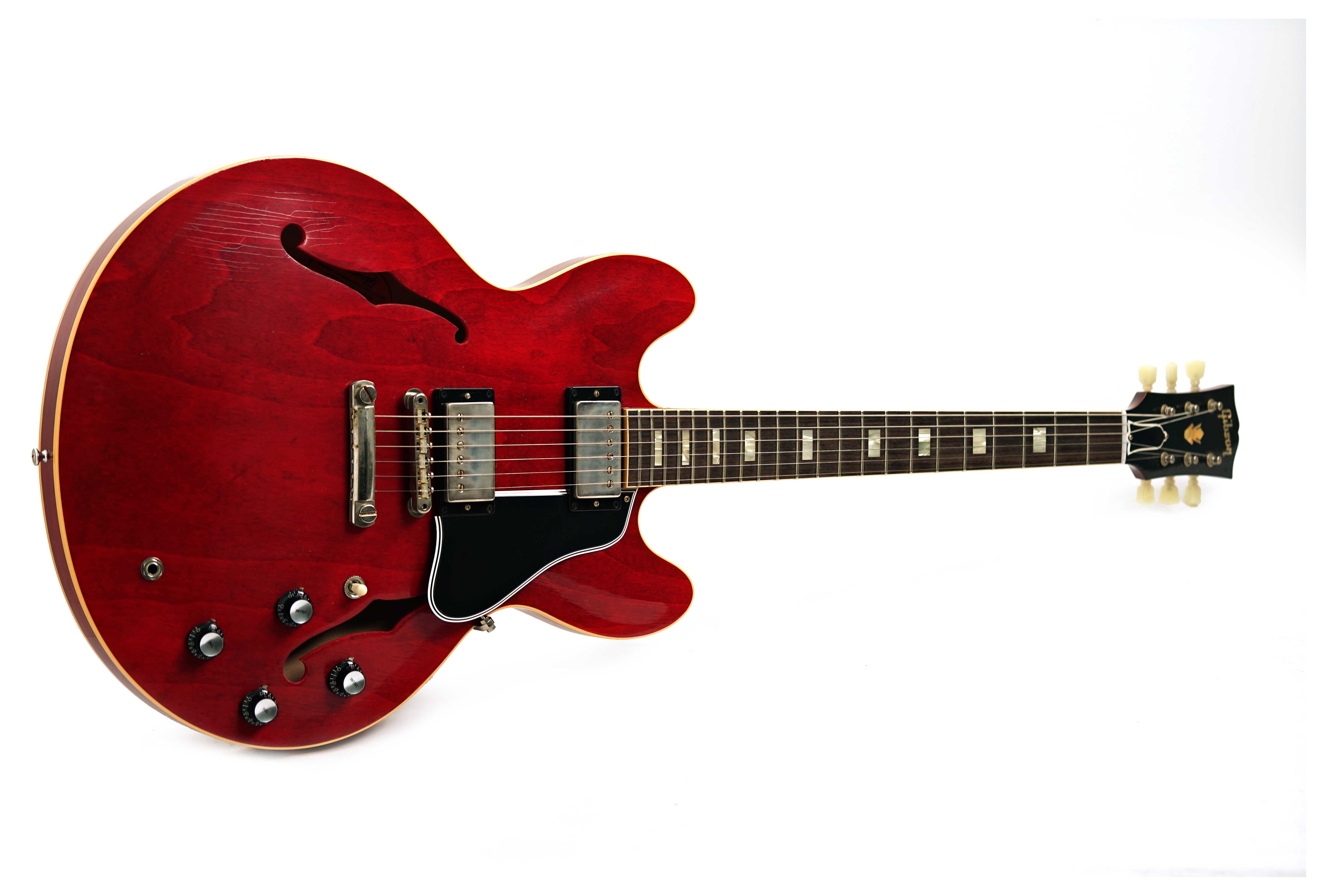 Gibson Custom Shop Murphy Lab 1964 ES-335 Reissue Ultra Light Aged 60s Cherry #120494