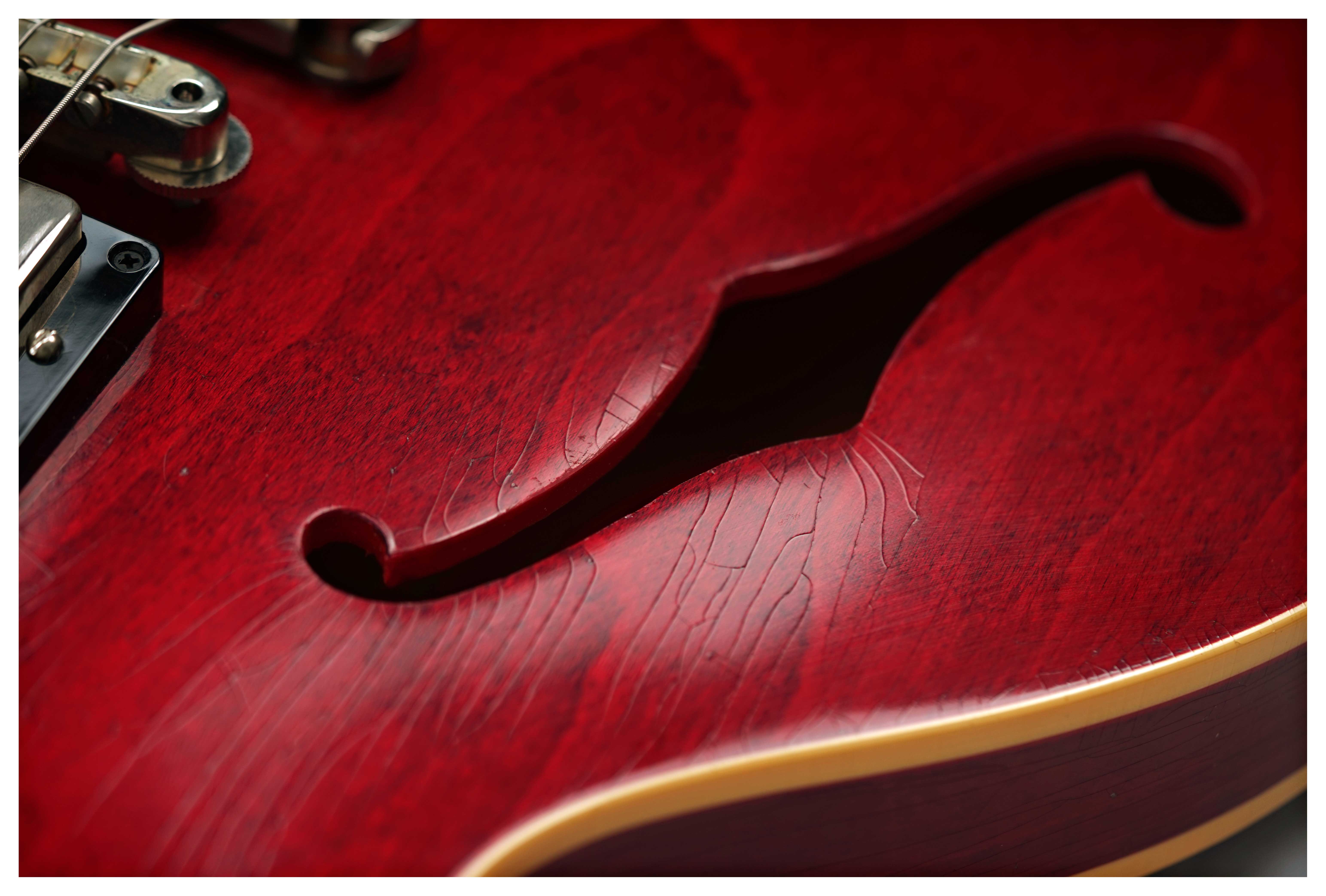 Gibson Custom Shop Murphy Lab 1964 ES-335 Reissue Ultra Light Aged 60s Cherry #120494