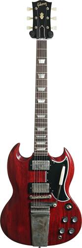Gibson Custom Shop Murphy Lab 1964 SG Standard Reissue with Maestro Ultra Light Aged Cherry Red #401874 Gibson Custom Shop Murphy Lab 1964 SG Standard Reissue with Maestro Ultra Light Aged Cherry Red #401874