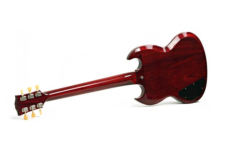 Gibson Custom Shop Murphy Lab 1964 SG Standard Reissue With Maestro Ultra Light Aged Cherry Red #503404 Gibson Custom Shop Murphy Lab 1964 SG Standard Reissue With Maestro Ultra Light Aged Cherry Red #503404