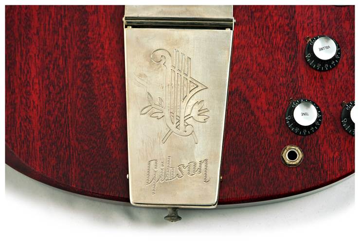 Gibson Custom Shop Murphy Lab 1964 SG Standard Reissue With Maestro Ultra Light Aged Cherry Red #503404 Gibson Custom Shop Murphy Lab 1964 SG Standard Reissue With Maestro Ultra Light Aged Cherry Red #503404