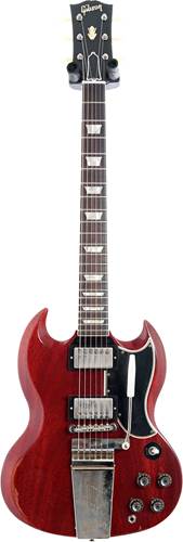 Gibson Custom Shop Murphy Lab 1964 SG Standard Reissue with Maestro Ultra Light Aged Cherry Red #007612