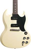 Gibson Custom Shop Murphy Lab 1963 SG Special Lightning Bar Ultra Light Aged Classic White #407503