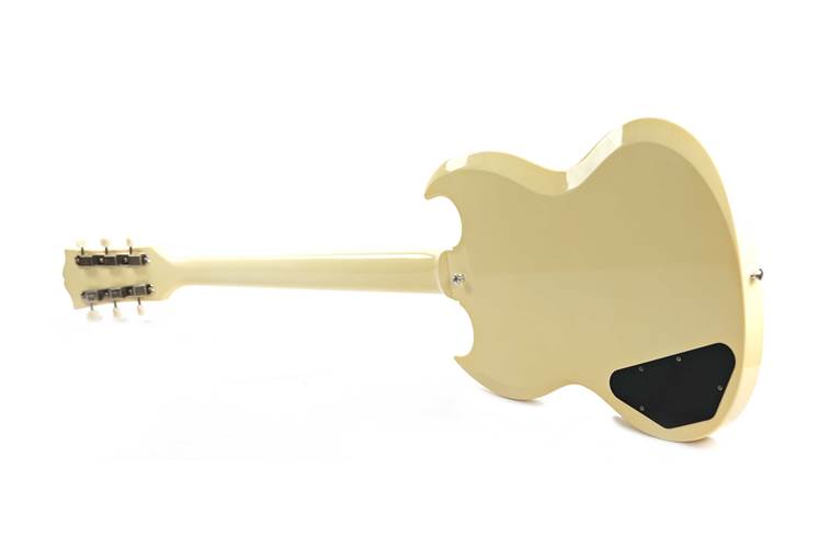 Gibson Custom Shop Murphy Lab 1963 SG Special Lightning Bar Ultra Light Aged Classic White #407503 Gibson Custom Shop Murphy Lab 1963 SG Special Lightning Bar Ultra Light Aged Classic White #407503