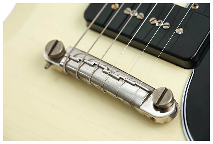 Gibson Custom Shop Murphy Lab 1963 SG Special Lightning Bar Ultra Light Aged Classic White #407503 Gibson Custom Shop Murphy Lab 1963 SG Special Lightning Bar Ultra Light Aged Classic White #407503