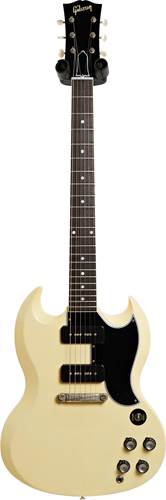 Gibson Custom Shop Murphy Lab 1963 SG Special Lightning Bar Ultra Light Aged Classic White #002293