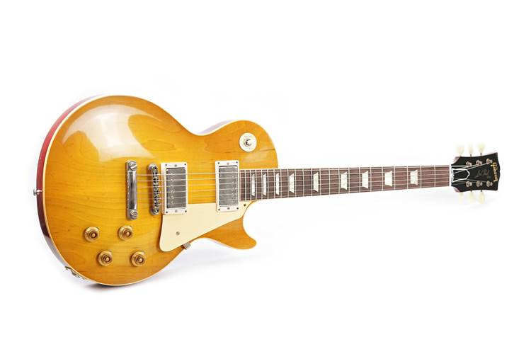 Gibson Custom Shop Murphy Lab 1958 Les Paul Standard Reissue Light Aged Lemon Burst #84361 Gibson Custom Shop Murphy Lab 1958 Les Paul Standard Reissue Light Aged Lemon Burst #84361