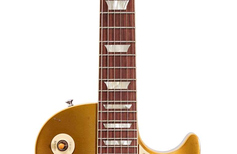 Gibson Custom Shop Murphy Lab 1957 Les Paul Reissue Light Aged Goldtop Darkback #70881 Gibson Custom Shop Murphy Lab 1957 Les Paul Reissue Light Aged Goldtop Darkback #70881