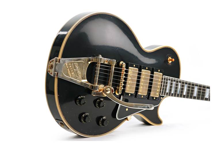 Gibson Custom Shop Murphy Lab 1957 Les Paul Custom Reissue 3-Pickup Bigsby Light Aged #742166 Gibson Custom Shop Murphy Lab 1957 Les Paul Custom Reissue 3-Pickup Bigsby Light Aged #742166