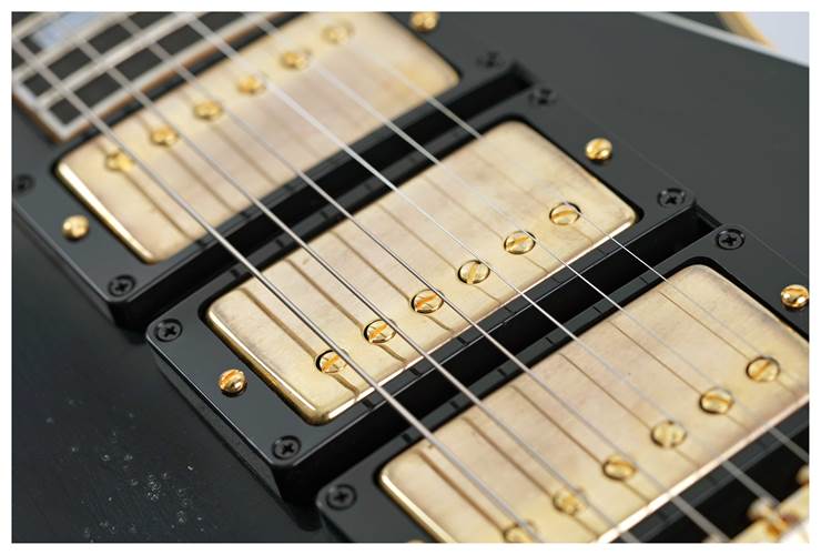 Gibson Custom Shop Murphy Lab 1957 Les Paul Custom Reissue 3-Pickup Bigsby Light Aged #742166 Gibson Custom Shop Murphy Lab 1957 Les Paul Custom Reissue 3-Pickup Bigsby Light Aged #742166