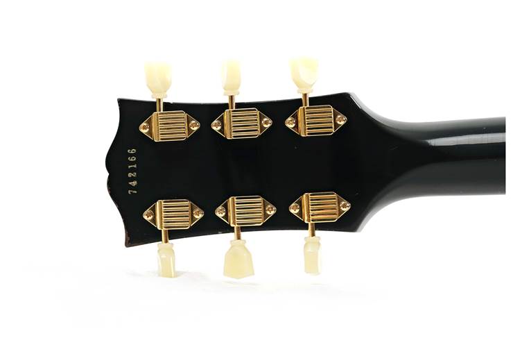 Gibson Custom Shop Murphy Lab 1957 Les Paul Custom Reissue 3-Pickup Bigsby Light Aged #742166 Gibson Custom Shop Murphy Lab 1957 Les Paul Custom Reissue 3-Pickup Bigsby Light Aged #742166