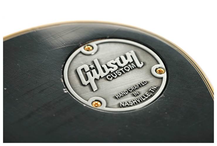 Gibson Custom Shop Murphy Lab 1957 Les Paul Custom Reissue 3-Pickup Bigsby Light Aged #742166 Gibson Custom Shop Murphy Lab 1957 Les Paul Custom Reissue 3-Pickup Bigsby Light Aged #742166