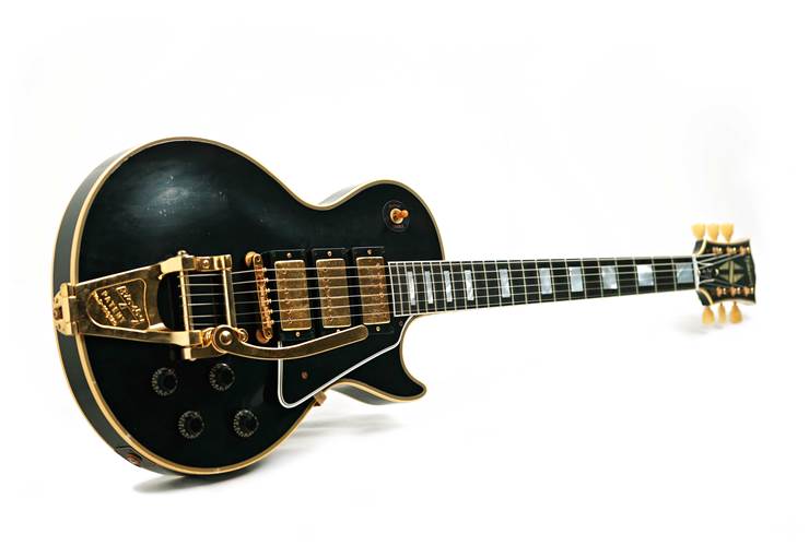 Gibson Custom Shop Murphy Lab 1957 Les Paul Custom Reissue 3-Pickup Bigsby Light Aged #75997 Gibson Custom Shop Murphy Lab 1957 Les Paul Custom Reissue 3-Pickup Bigsby Light Aged #75997