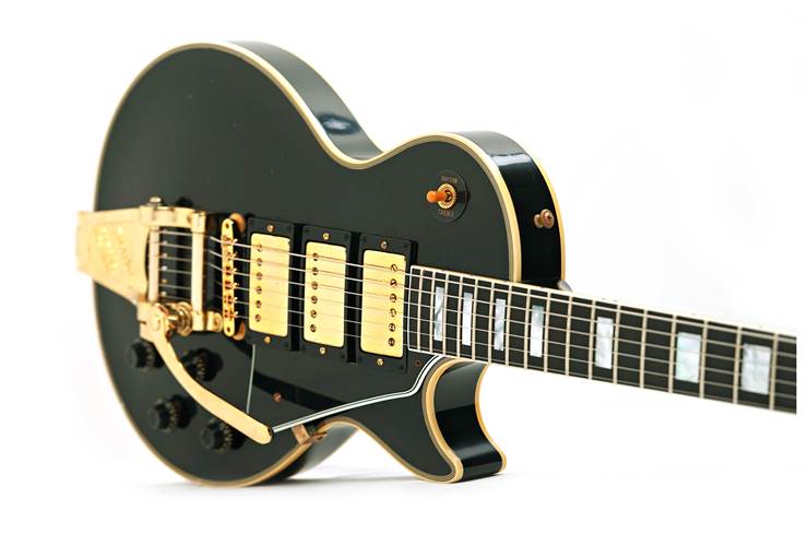 Gibson Custom Shop Murphy Lab 1957 Les Paul Custom Reissue 3-Pickup Bigsby Light Aged #75997 Gibson Custom Shop Murphy Lab 1957 Les Paul Custom Reissue 3-Pickup Bigsby Light Aged #75997