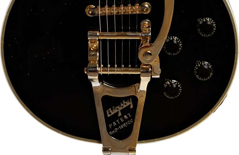 Gibson Custom Shop Murphy Lab 1957 Les Paul Custom Reissue 3-Pickup Bigsby Light Aged #71065 Gibson Custom Shop Murphy Lab 1957 Les Paul Custom Reissue 3-Pickup Bigsby Light Aged #71065