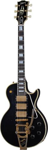 Gibson Custom Shop Murphy Lab 1957 Les Paul Custom Reissue 3-Pickup Bigsby Light Aged