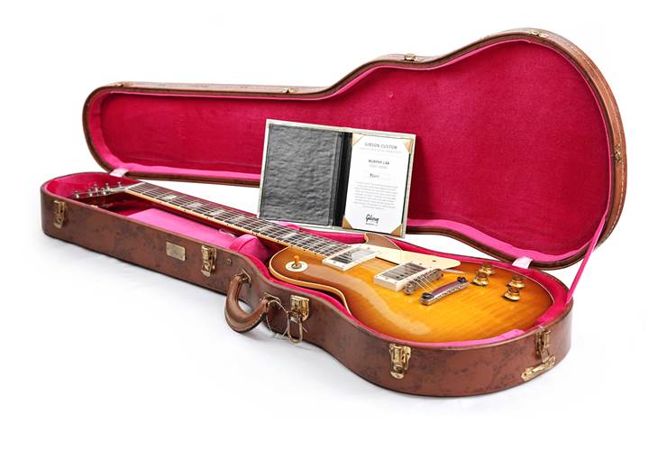 Gibson Custom Shop Murphy Lab 1959 Les Paul Standard Reissue Heavy Aged Golden Poppy Burst #95011 Gibson Custom Shop Murphy Lab 1959 Les Paul Standard Reissue Heavy Aged Golden Poppy Burst #95011