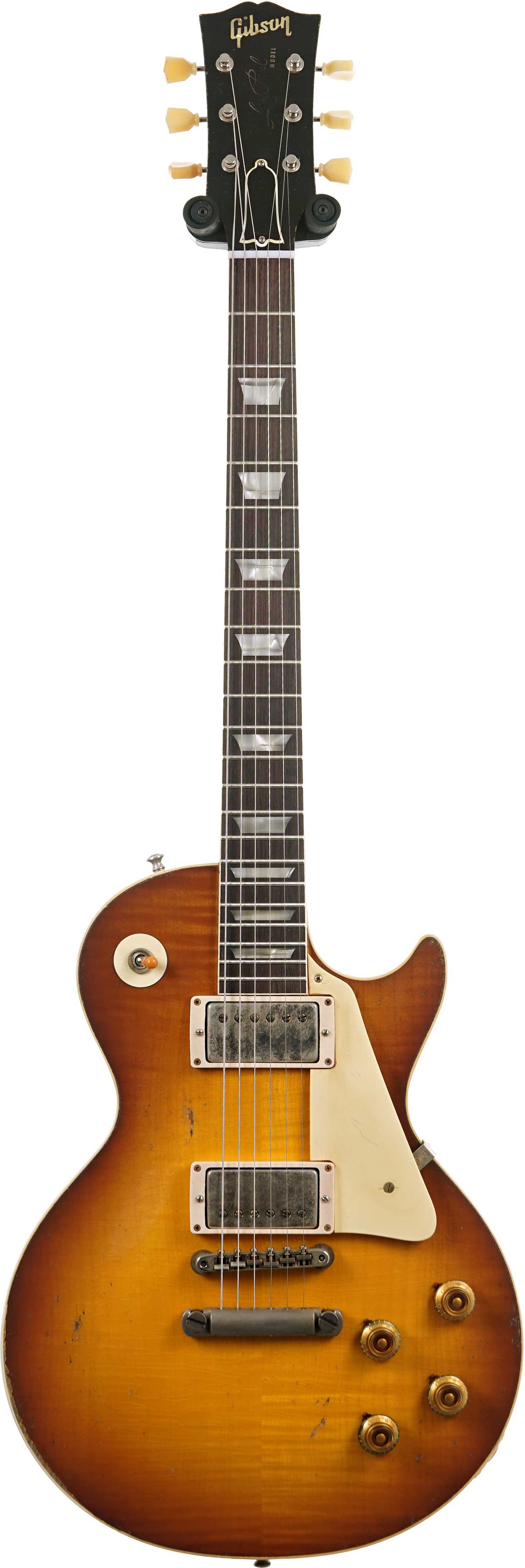 Gibson Custom Shop Murphy Lab 1959 Les Paul Standard Reissue Heavy Aged Golden Poppy Burst #951703