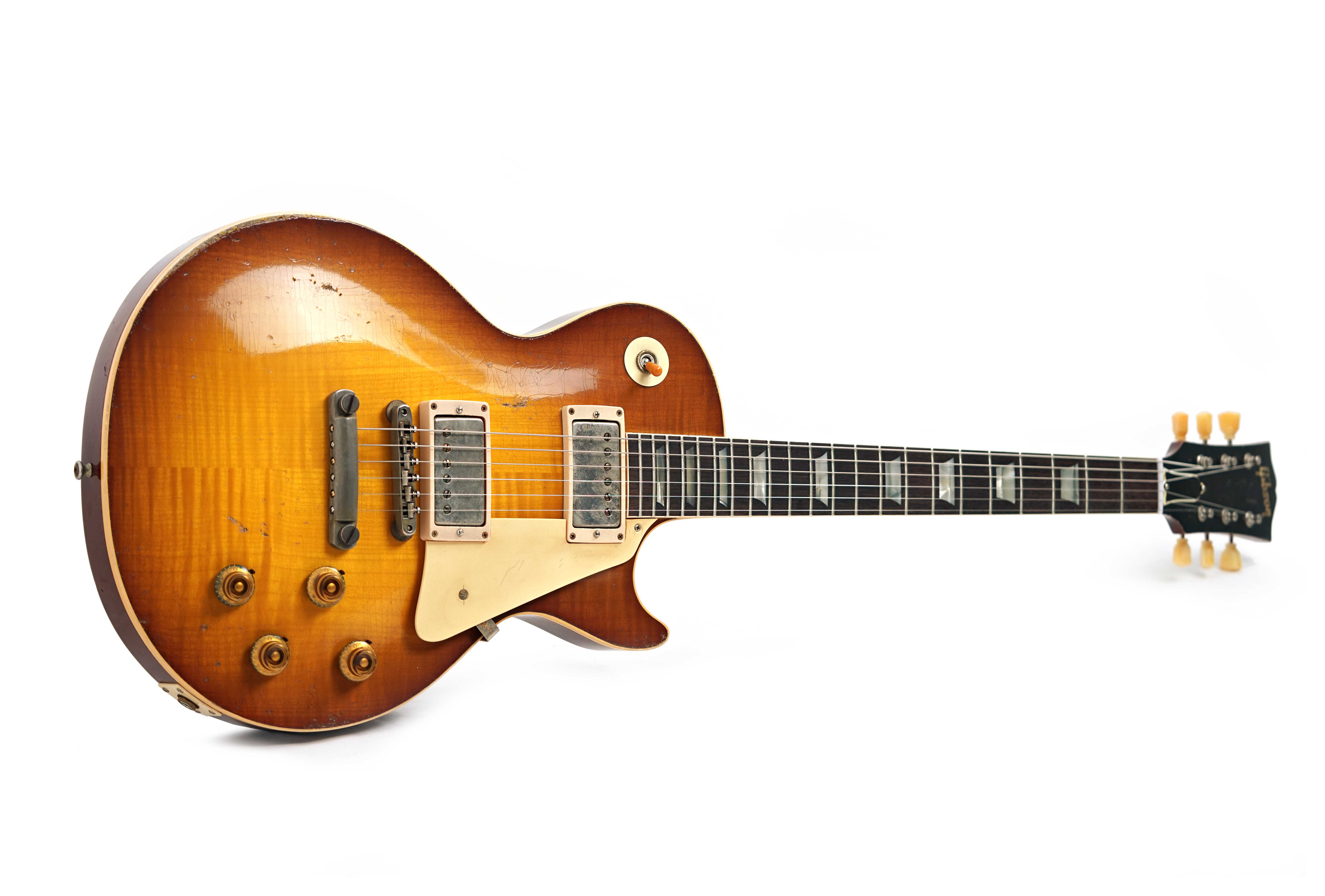 Gibson Custom Shop Murphy Lab 1959 Les Paul Standard Reissue Heavy Aged Golden Poppy Burst #951703