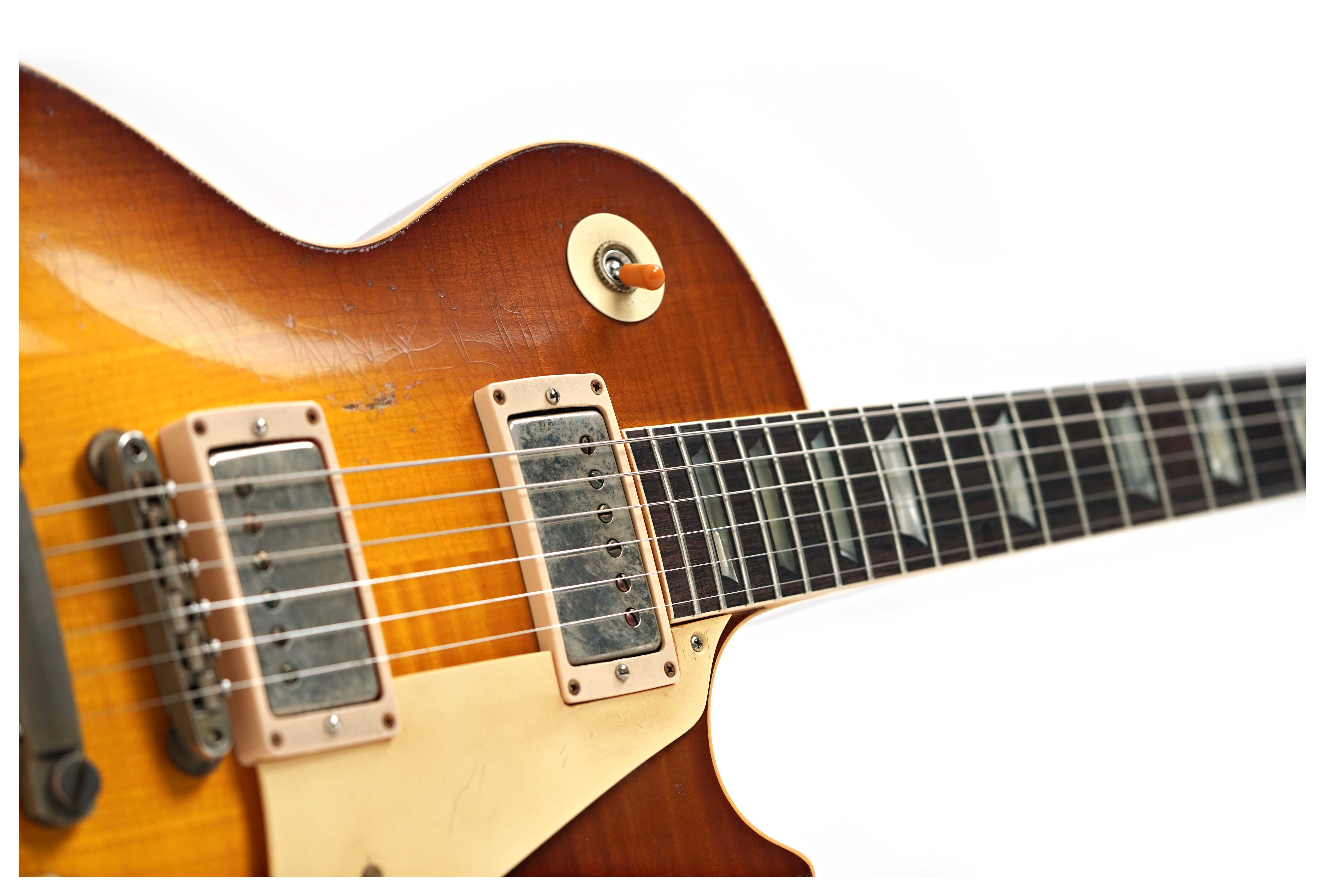 Gibson Custom Shop Murphy Lab 1959 Les Paul Standard Reissue Heavy Aged Golden Poppy Burst #951703