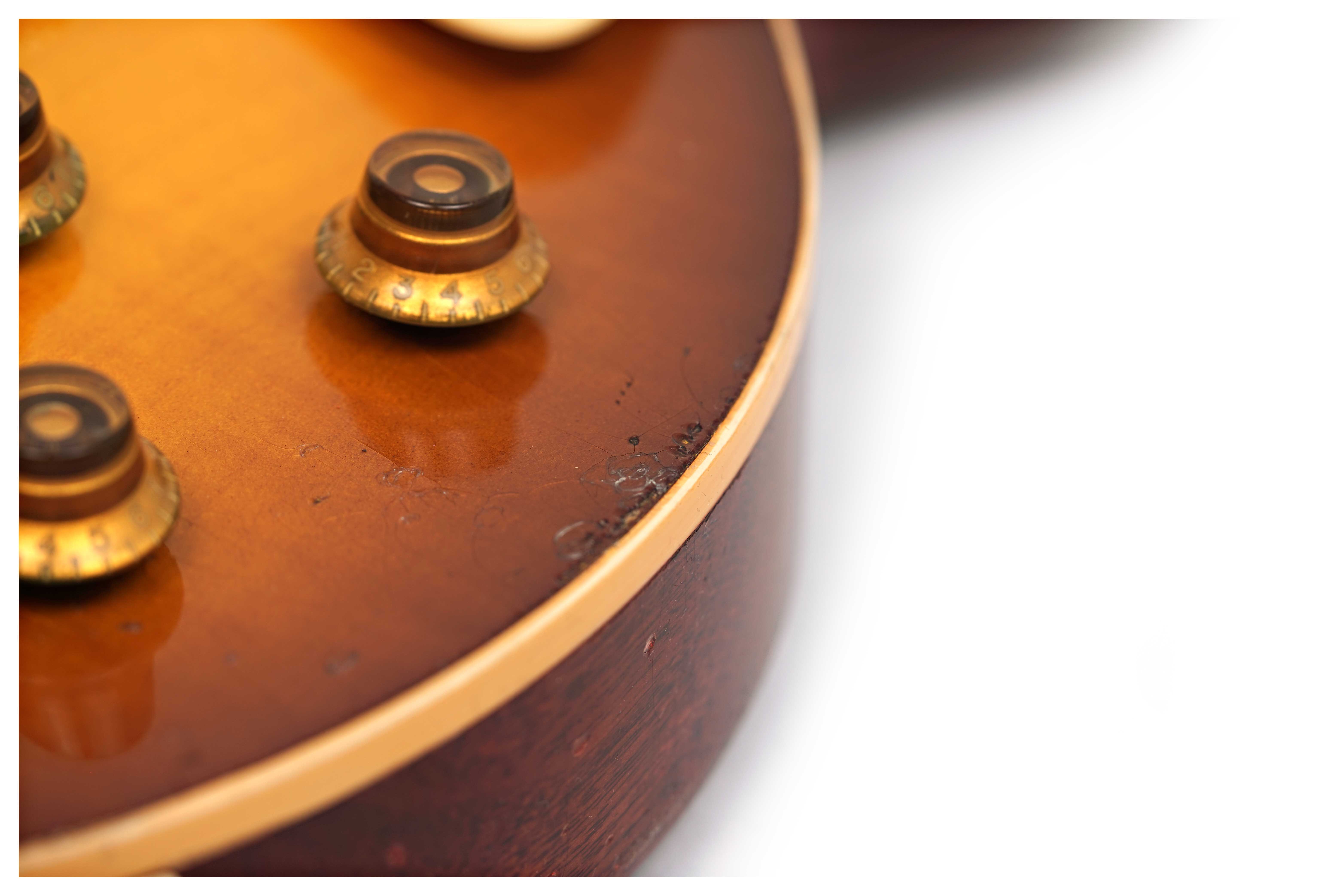 Gibson Custom Shop Murphy Lab 1959 Les Paul Standard Reissue Heavy Aged Golden Poppy Burst #951703