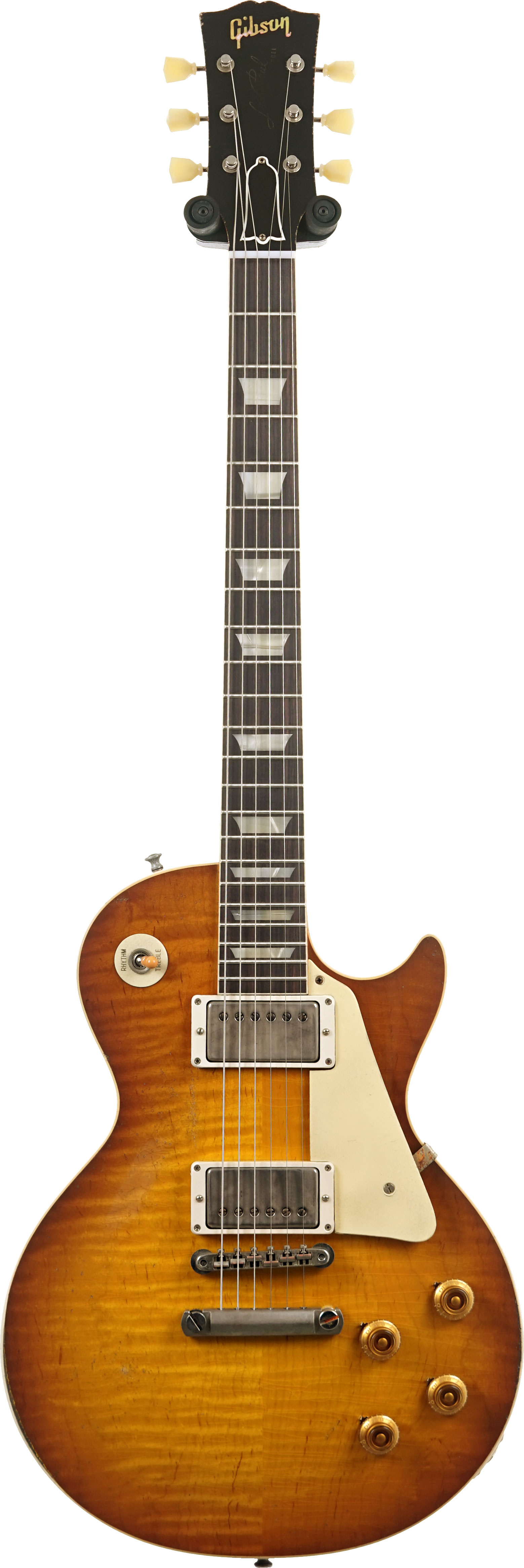 Gibson Custom Shop Murphy Lab 1959 Les Paul Standard Reissue Heavy Aged Golden Poppy Burst #943458