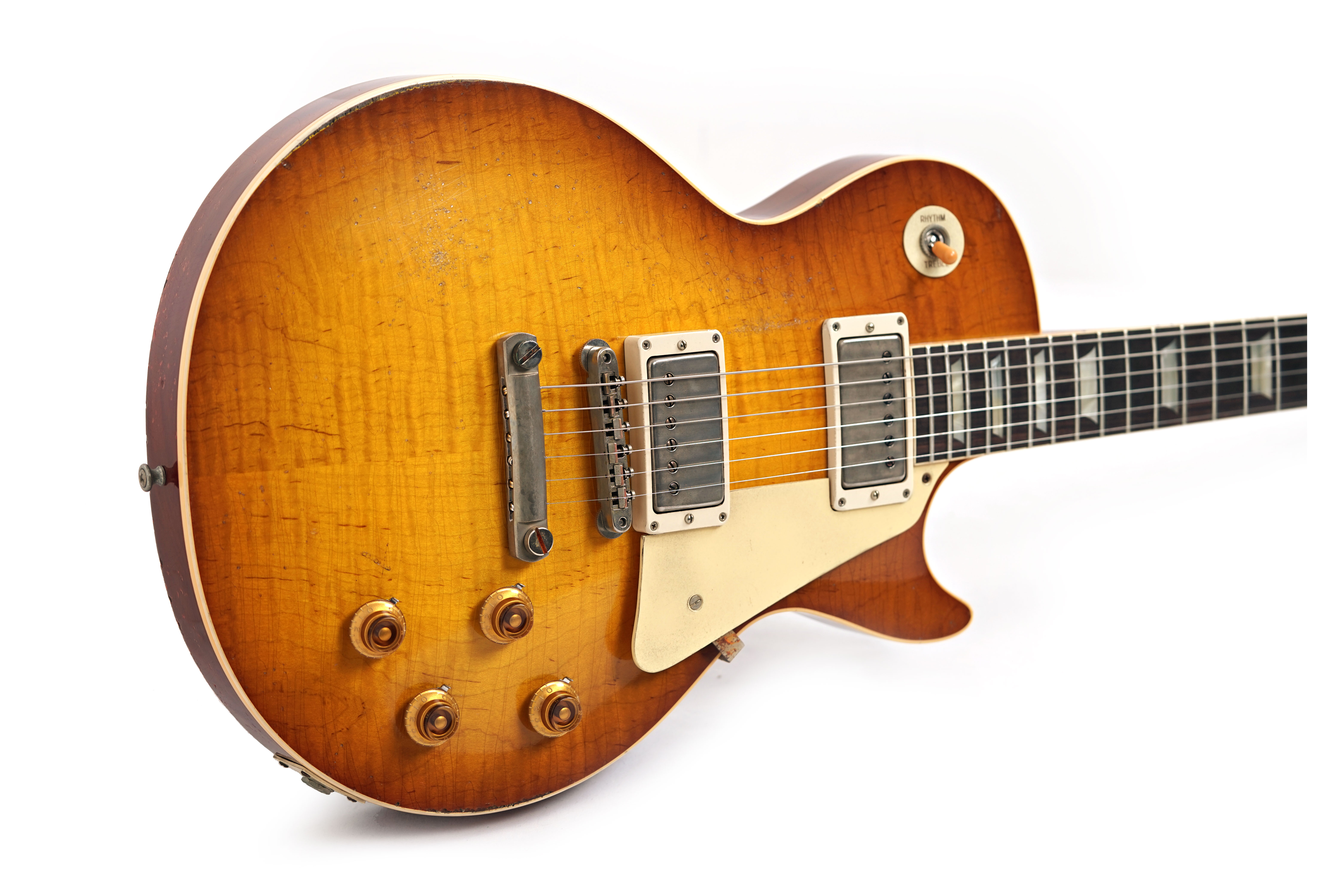 Gibson Custom Shop Murphy Lab 1959 Les Paul Standard Reissue Heavy Aged Golden Poppy Burst #943458