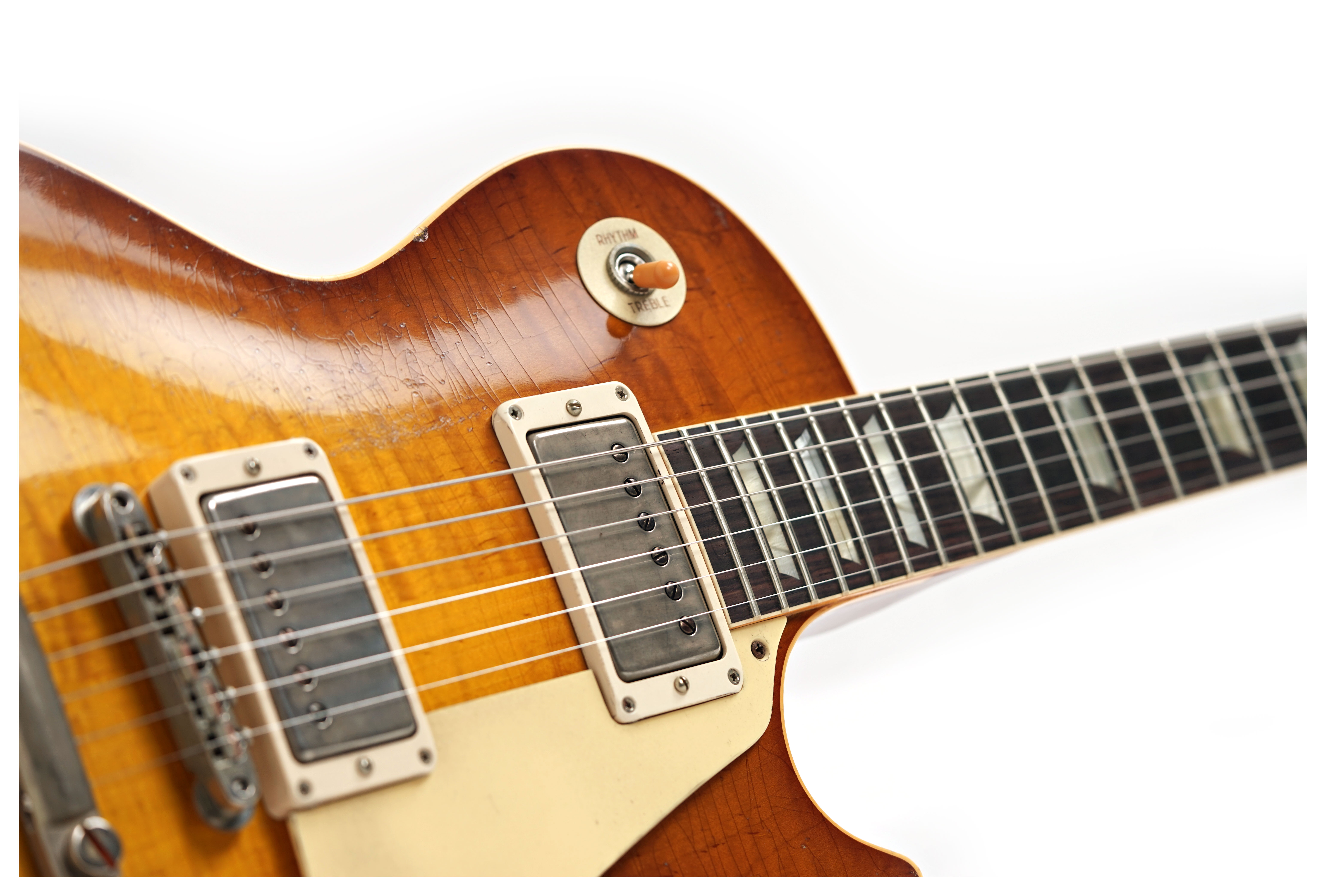 Gibson Custom Shop Murphy Lab 1959 Les Paul Standard Reissue Heavy Aged Golden Poppy Burst #943458