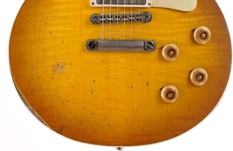 Gibson Custom Shop Murphy Lab 1959 Les Paul Standard Reissue Ultra Heavy Aged Lemon Burst #93221 Gibson Custom Shop Murphy Lab 1959 Les Paul Standard Reissue Ultra Heavy Aged Lemon Burst #93221