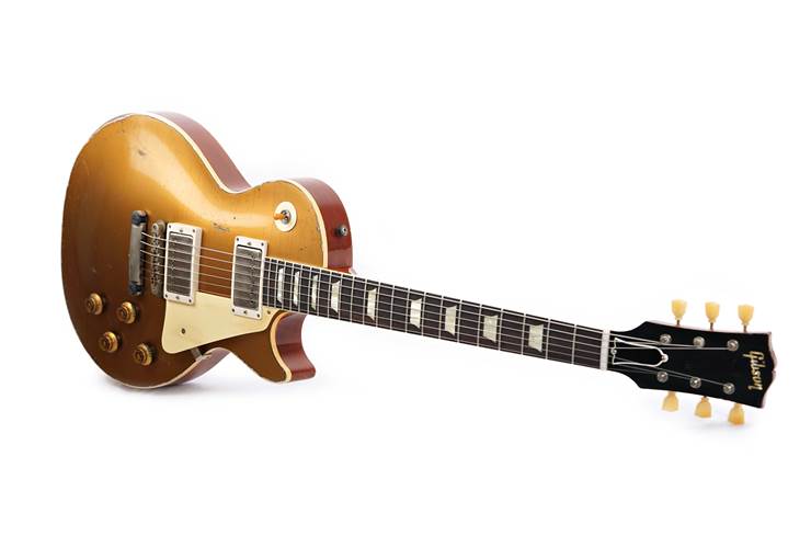 Gibson Custom Shop Murphy Lab 1957 Les Paul Standard Reissue Ultra Heavy Aged Double Gold #75241 Gibson Custom Shop Murphy Lab 1957 Les Paul Standard Reissue Ultra Heavy Aged Double Gold #75241