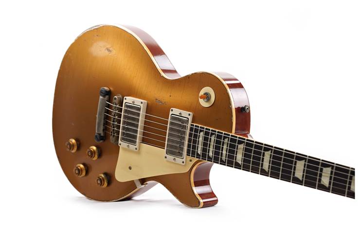 Gibson Custom Shop Murphy Lab 1957 Les Paul Standard Reissue Ultra Heavy Aged Double Gold #75241 Gibson Custom Shop Murphy Lab 1957 Les Paul Standard Reissue Ultra Heavy Aged Double Gold #75241