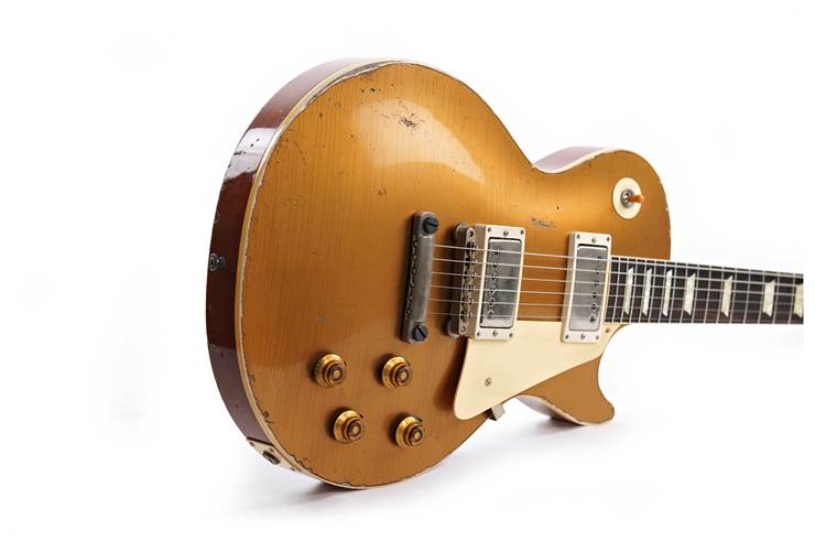 Gibson Custom Shop Murphy Lab 1957 Les Paul Standard Reissue Ultra Heavy Aged Double Gold #75241 Gibson Custom Shop Murphy Lab 1957 Les Paul Standard Reissue Ultra Heavy Aged Double Gold #75241