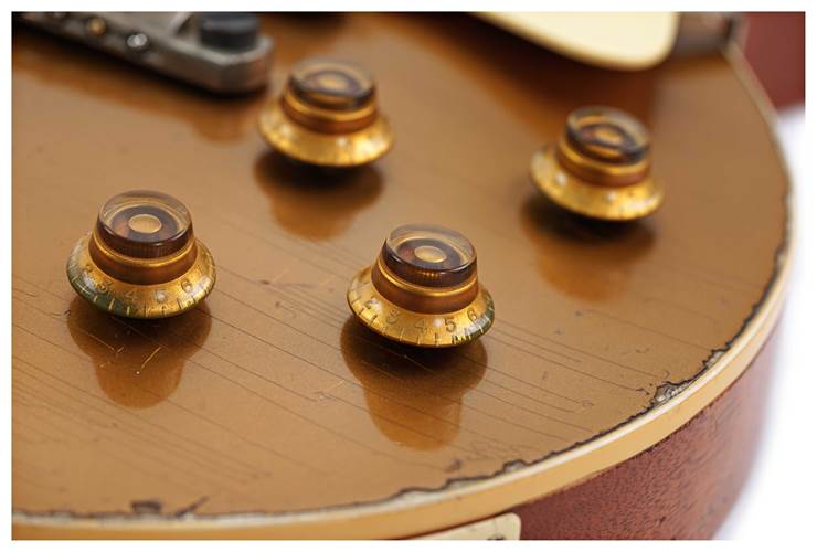 Gibson Custom Shop Murphy Lab 1957 Les Paul Standard Reissue Ultra Heavy Aged Double Gold #75241 Gibson Custom Shop Murphy Lab 1957 Les Paul Standard Reissue Ultra Heavy Aged Double Gold #75241