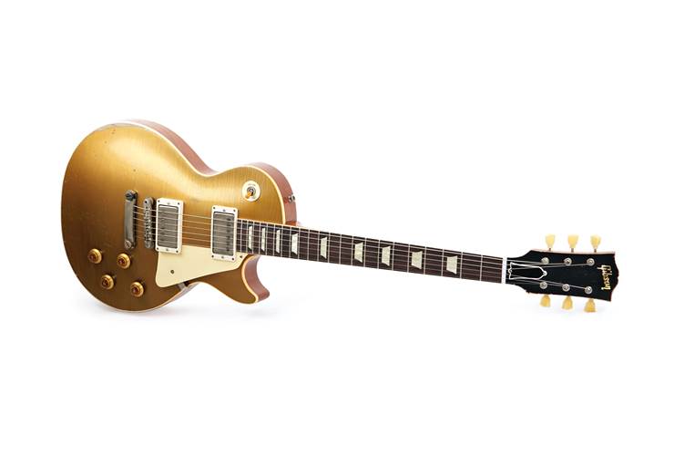Gibson Custom Shop Murphy Lab 1957 Les Paul Standard Reissue Ultra Heavy Aged Double Gold #742150 Gibson Custom Shop Murphy Lab 1957 Les Paul Standard Reissue Ultra Heavy Aged Double Gold #742150