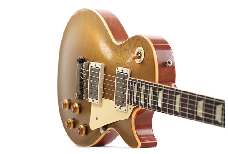 Gibson Custom Shop Murphy Lab 1957 Les Paul Standard Reissue Ultra Heavy Aged Double Gold #742150 Gibson Custom Shop Murphy Lab 1957 Les Paul Standard Reissue Ultra Heavy Aged Double Gold #742150